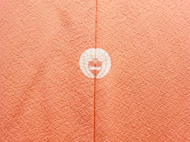  未使用品　一ツ紋色無地着物